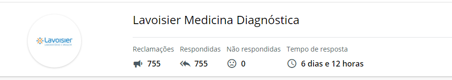 Lavoisier Medicina Diagnóstica - Reclame Aqui