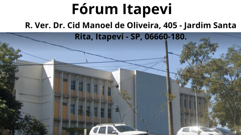 R. Ver. Dr. Cid Manoel de Oliveira, 405 - Jardim Santa Rita, Itapevi - SP, 06660-180.