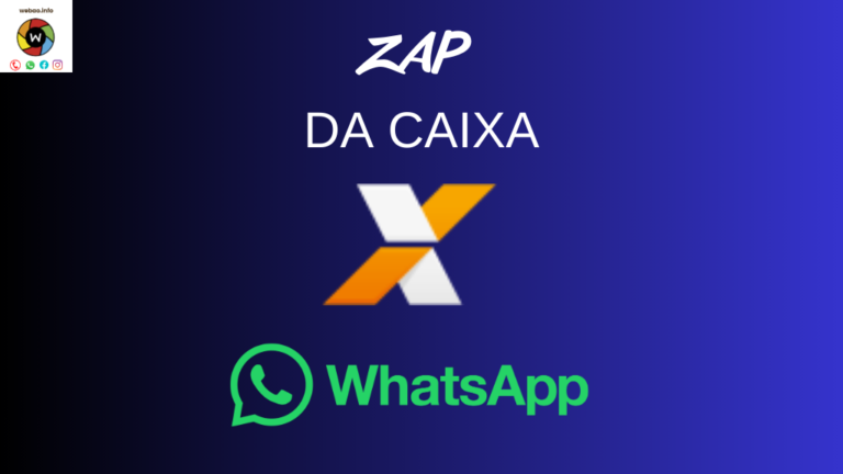 Zap da Caixa Econômica - Telefone, 0800, Caixa Tem, WhatsApp, SAC