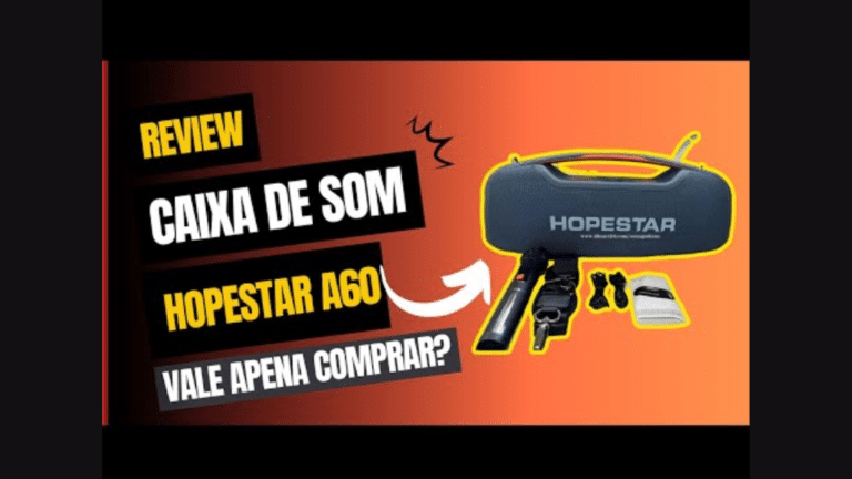 Hopestar A60: uma caixa de som Bluetooth portátil