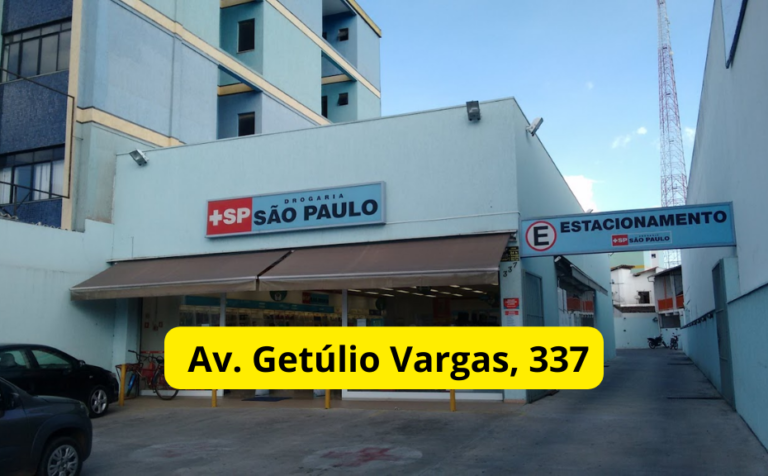 Drogaria São Paulo, Av. Getúlio Vargas, 337